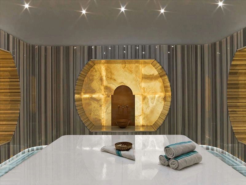 آپارتمانها در یک مجموعه مسکونی در استانبول، ترکیه