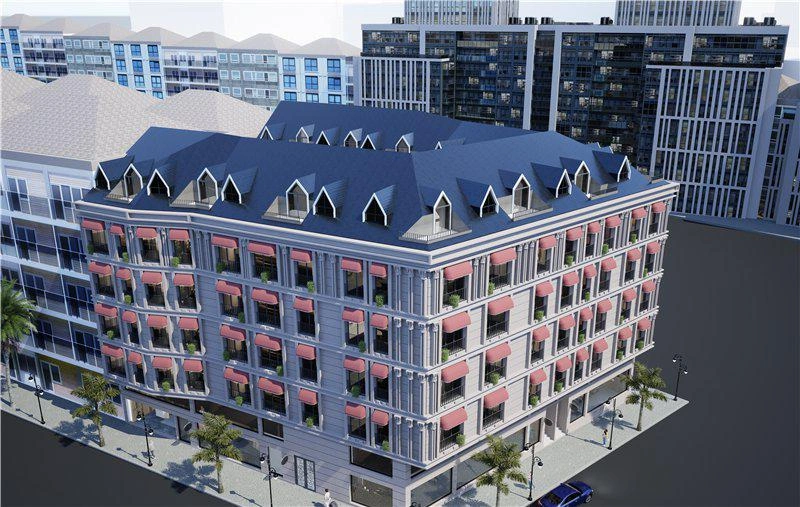 Istanbul, Turkiye के आधुनिक आवासीय कॉम्प्लेक्स में अपार्टमेंट