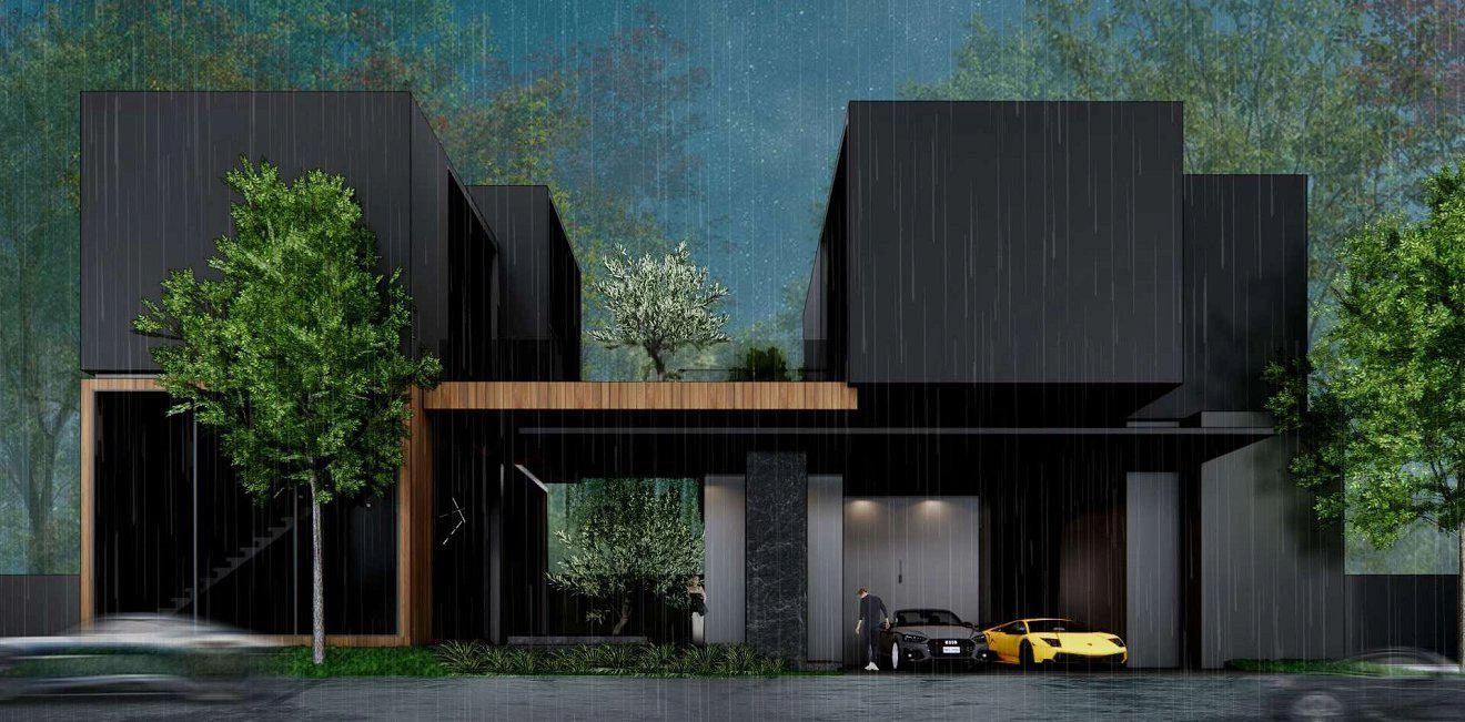 فلل في مجمّع سكني حديث في بوكيت، تايلاند