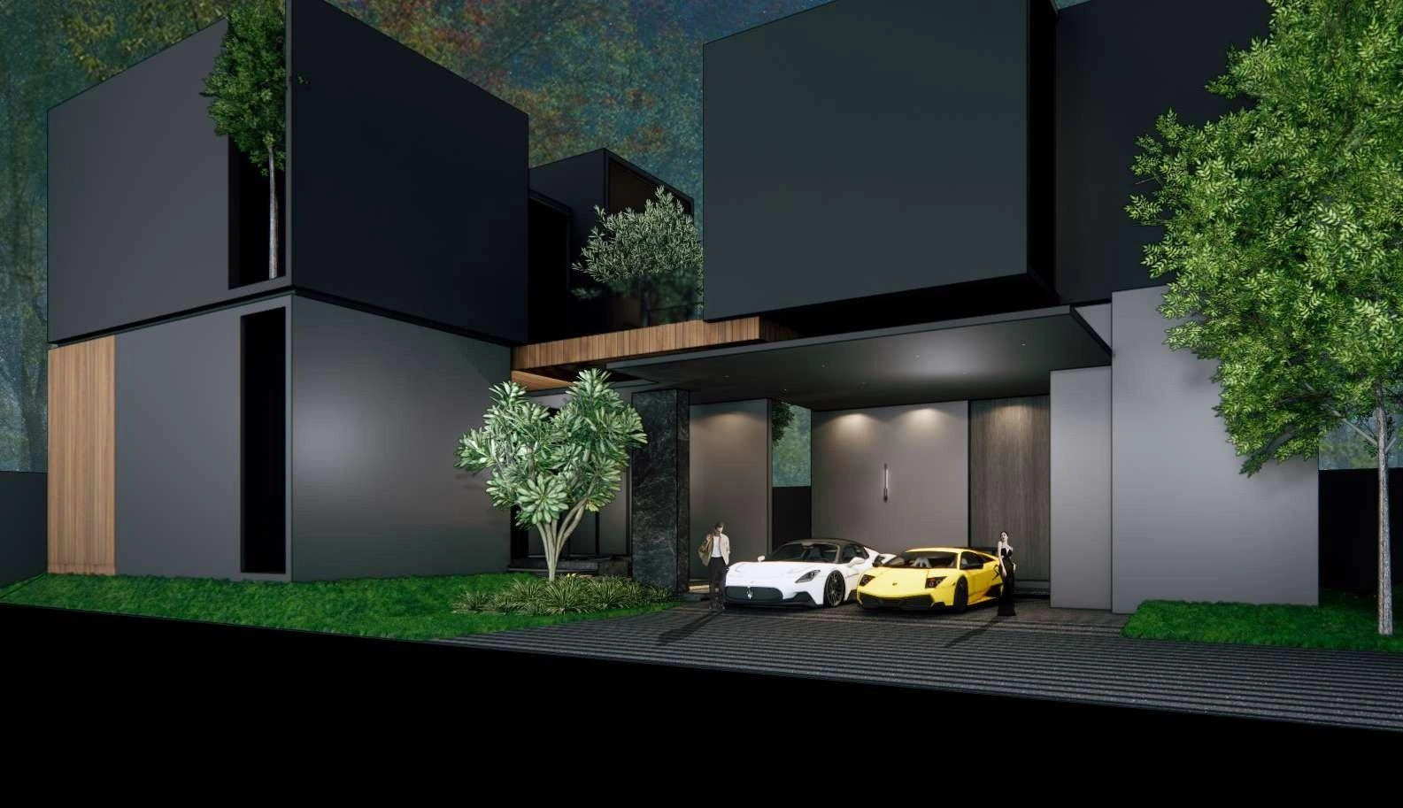 فلل في مجمّع سكني حديث في بوكيت، تايلاند