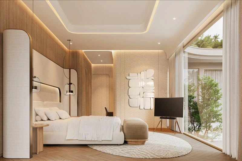 Villas in a modern residential complex near Nai Harn Beach, Phuket, Thailand