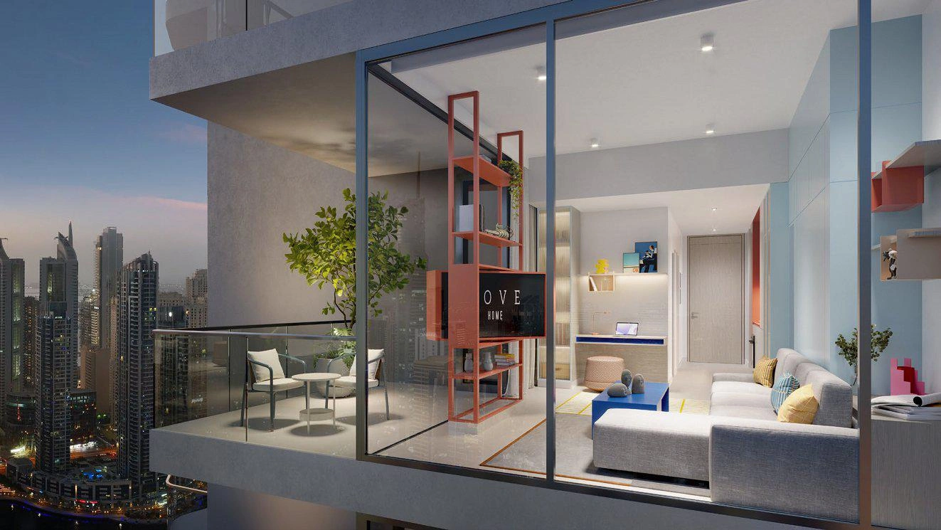 شقق Rove Dubai Marina — دبي، الإمارات العربية المتحدة