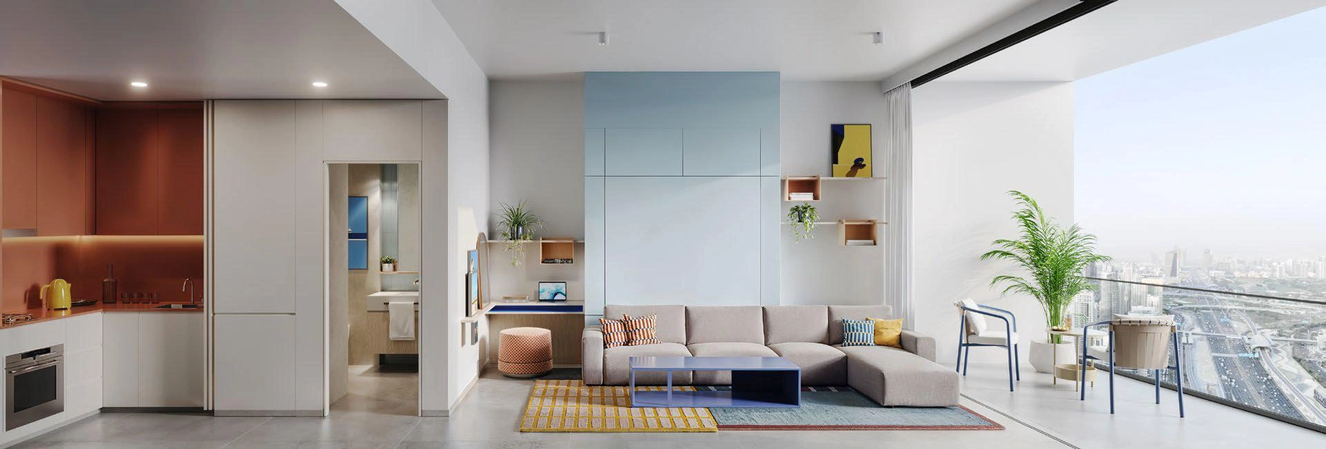 شقق Rove Dubai Marina — دبي، الإمارات العربية المتحدة