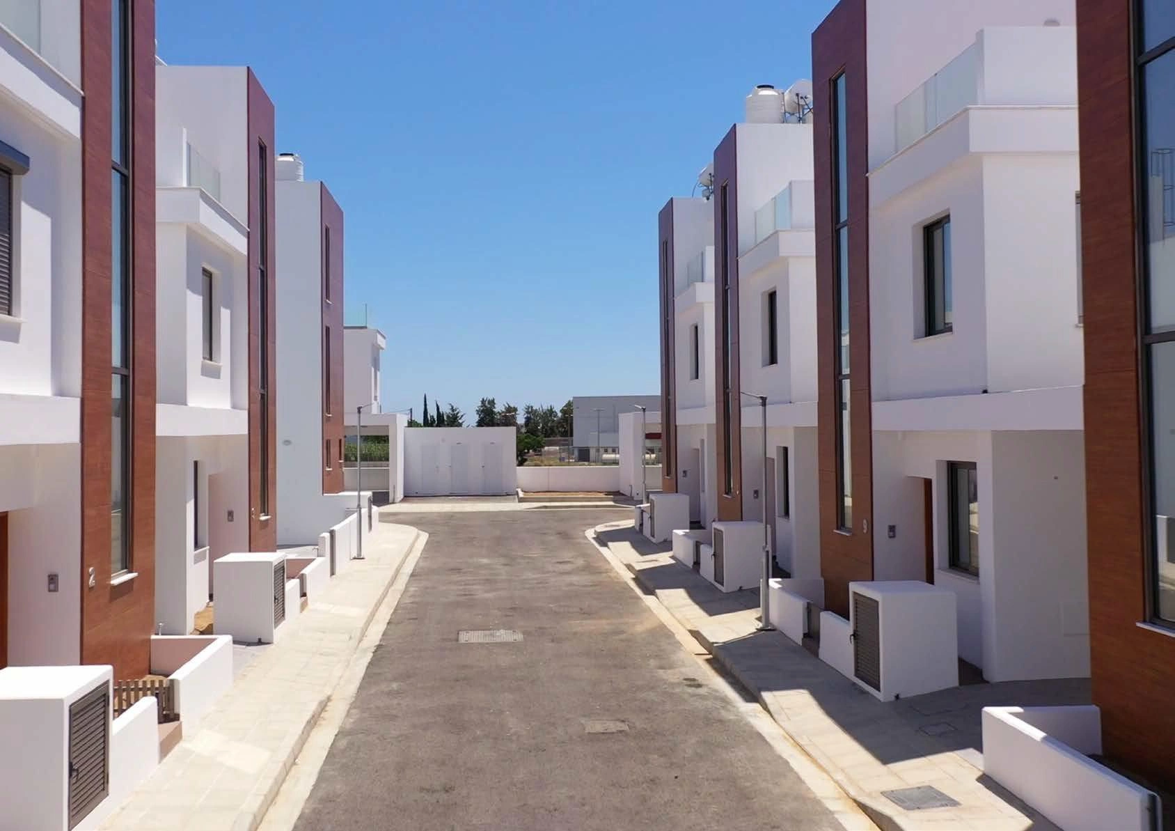 Villas in a residential complex in Larnaca, Cyprus