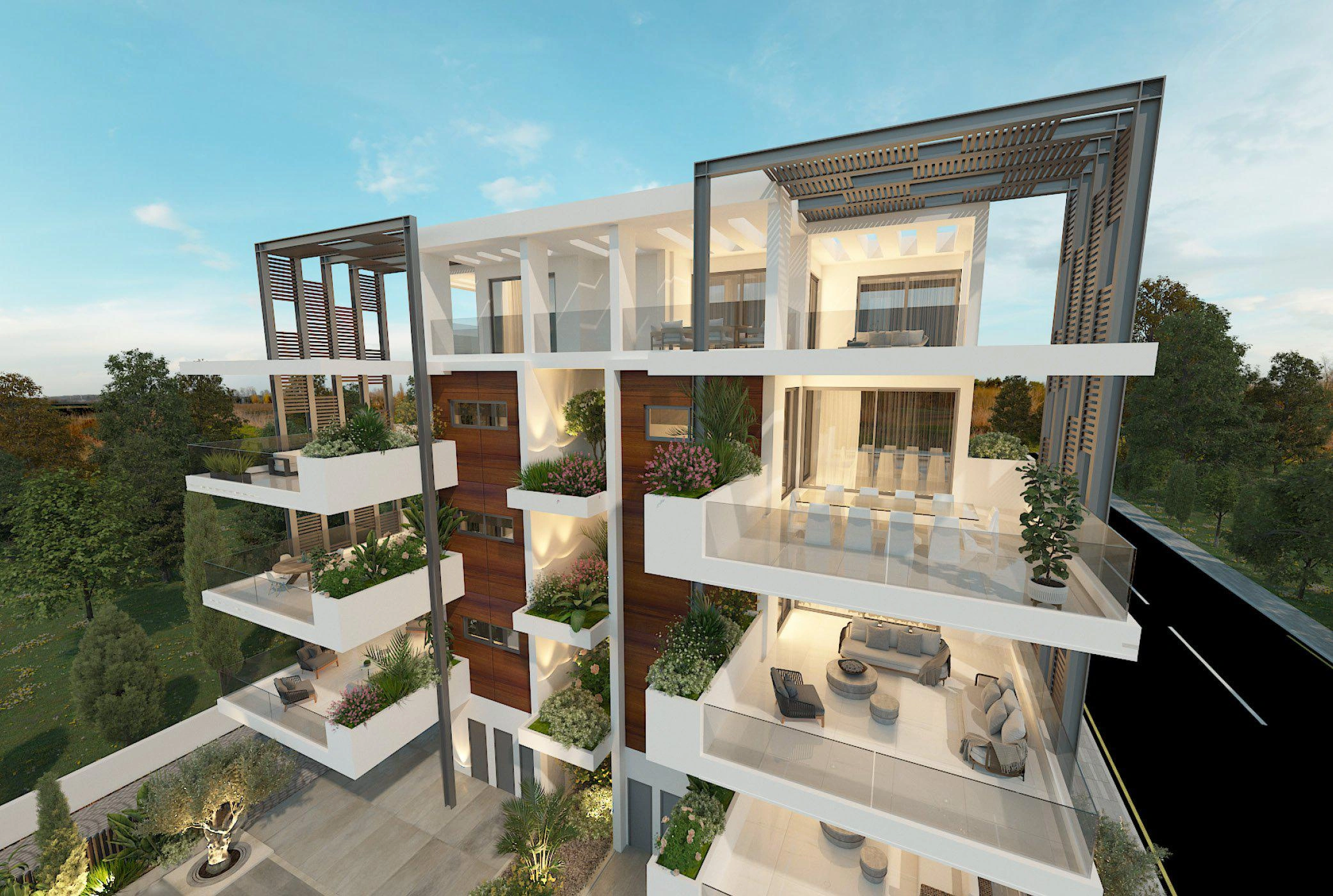 شقق في مجمع سكني جديد قرب الشاطئ في بافوس، قبرص