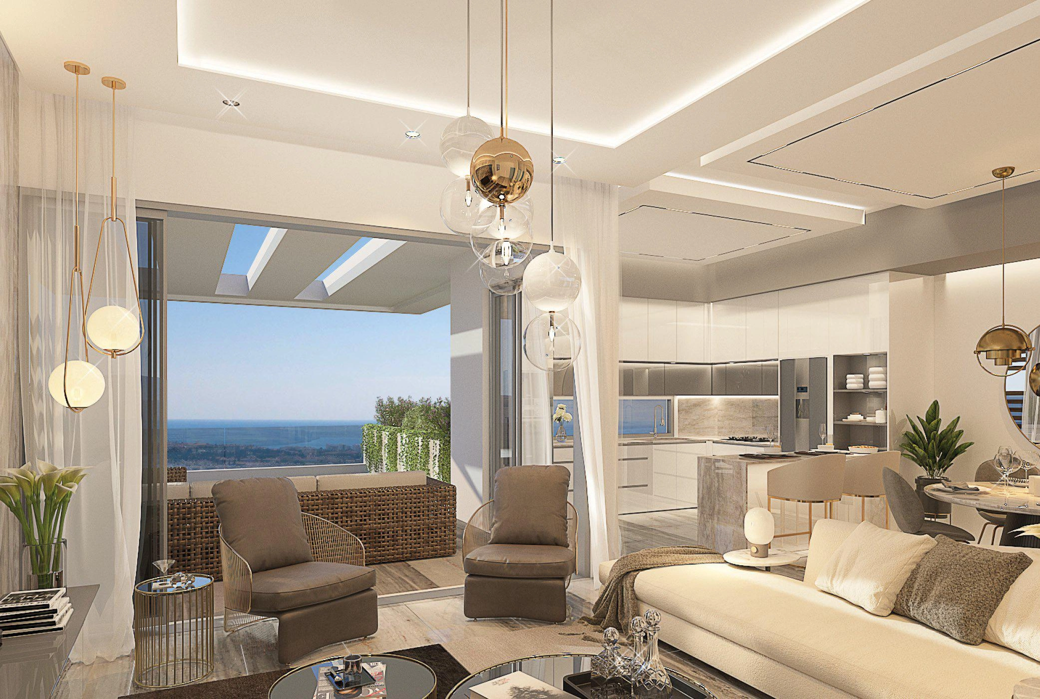 شقق في مجمع سكني جديد قرب الشاطئ في بافوس، قبرص