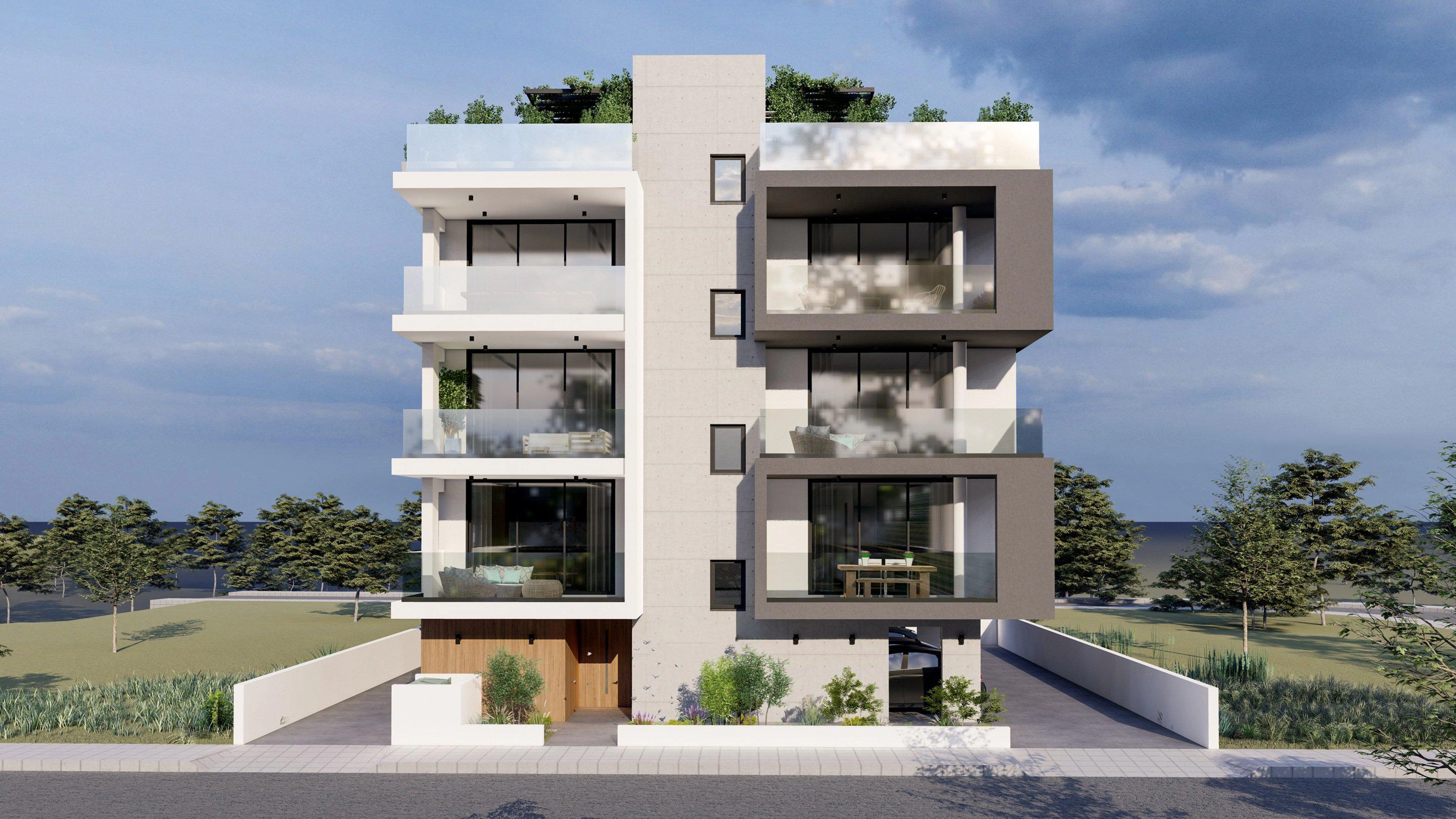 Apartments in a new residential project in Larnaca, Cyprus