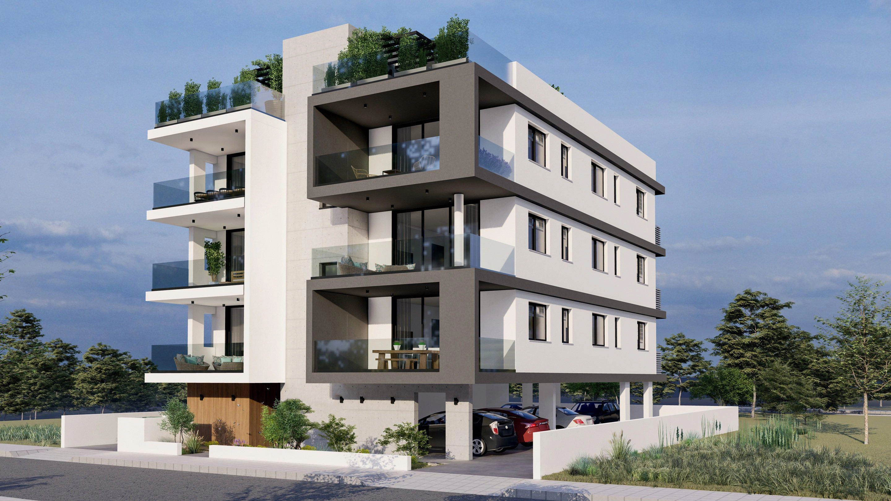 Apartments in a new residential project in Larnaca, Cyprus
