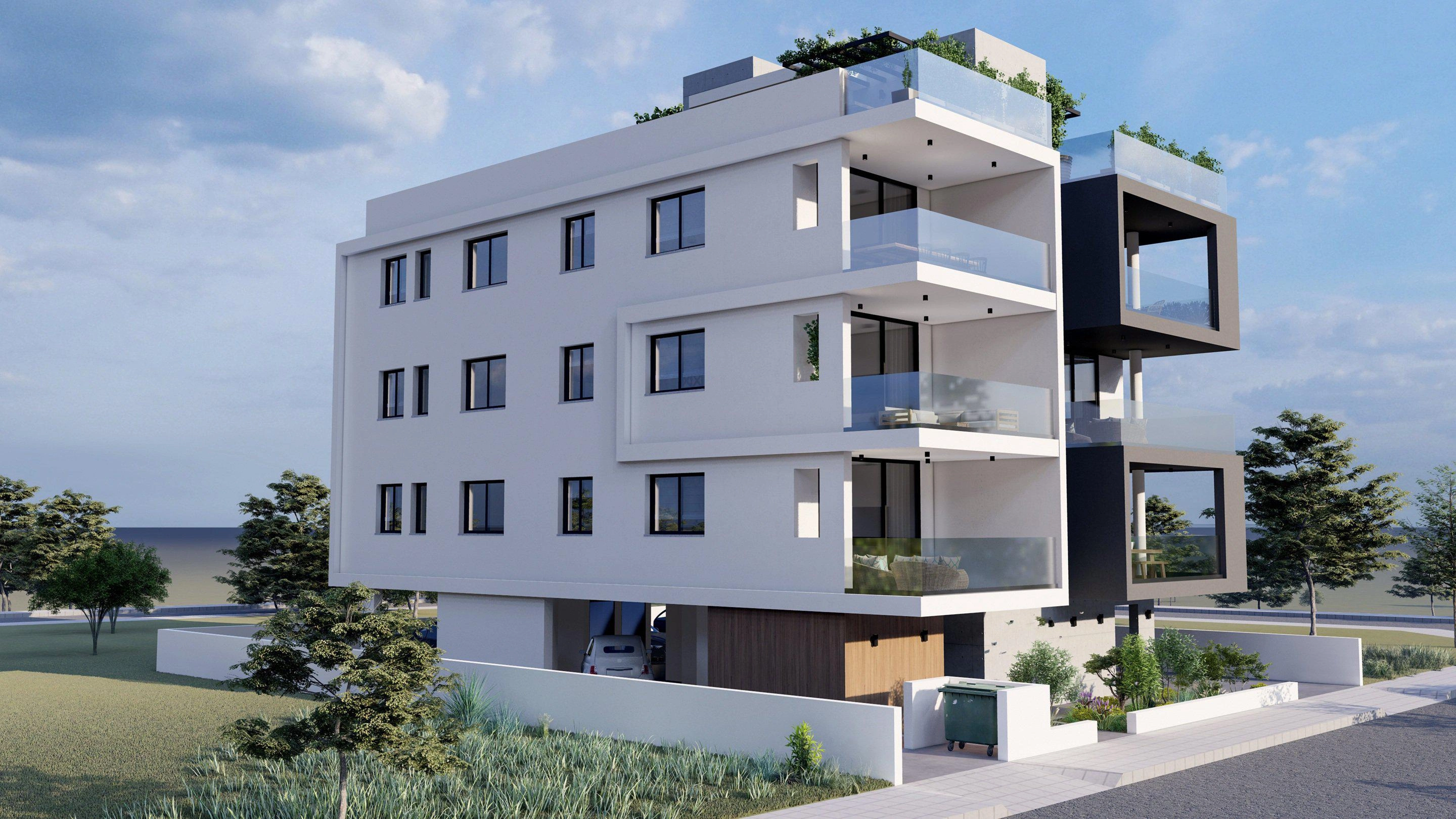 Apartments in a new residential project in Larnaca, Cyprus