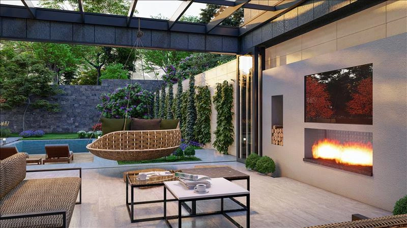 فيلات بمسابح في إسطنبول، تركيا