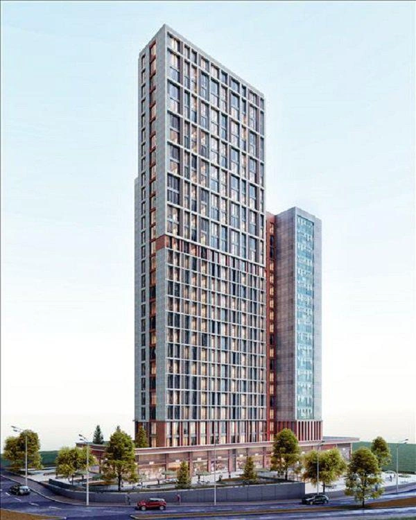 Project in a modern residential complex in Istanbul, Turkey