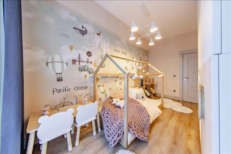 Project in a modern residential complex in Istanbul, Turkey