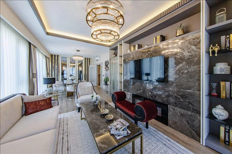 Project in a modern residential complex in Istanbul, Turkey