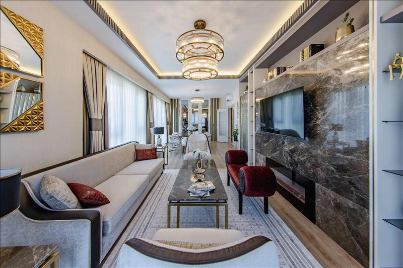 Project in a modern residential complex in Istanbul, Turkey