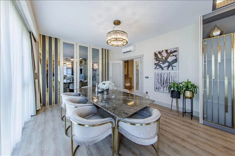 Project in a modern residential complex in Istanbul, Turkey