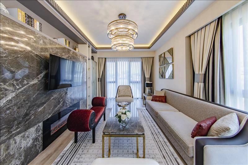 Project in a modern residential complex in Istanbul, Turkey