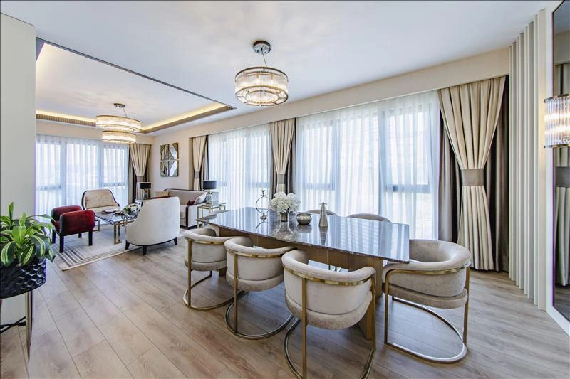 Project in a modern residential complex in Istanbul, Turkey