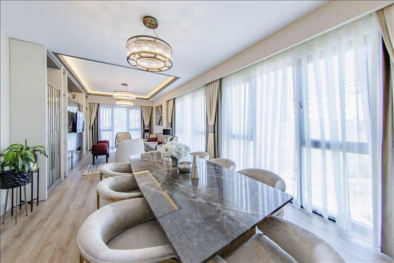 Project in a modern residential complex in Istanbul, Turkey