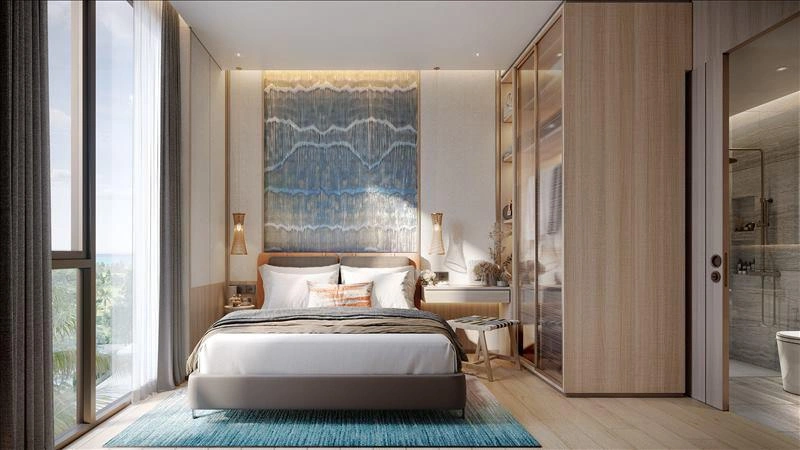 फुकेत, थाईलैंड में शॉपिंग मॉल के पास नए आवासीय परिसर के अपार्टमेंट