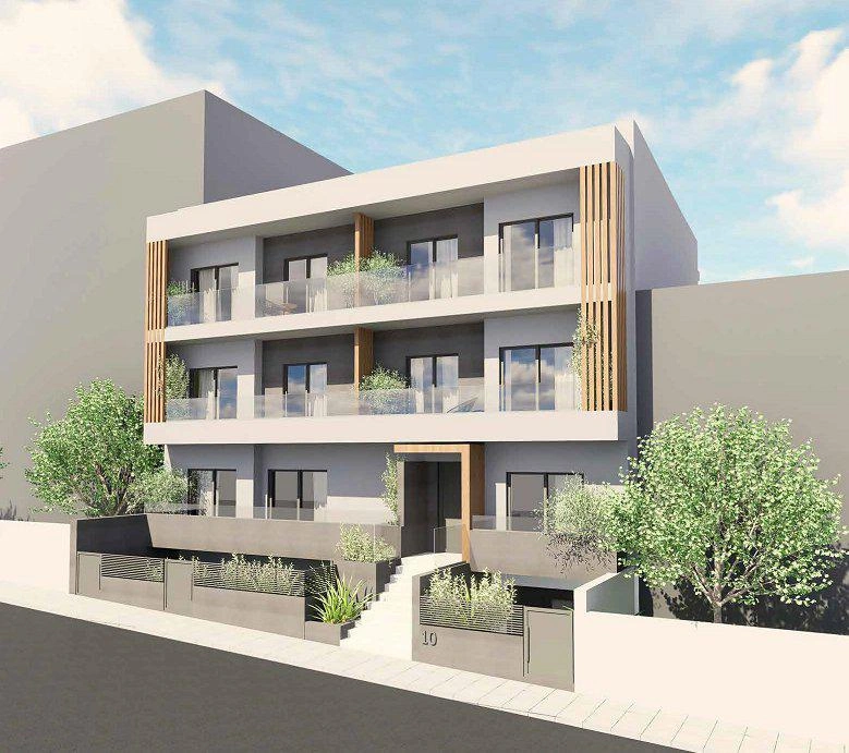 Apartments in a residential complex in Attica, Greece