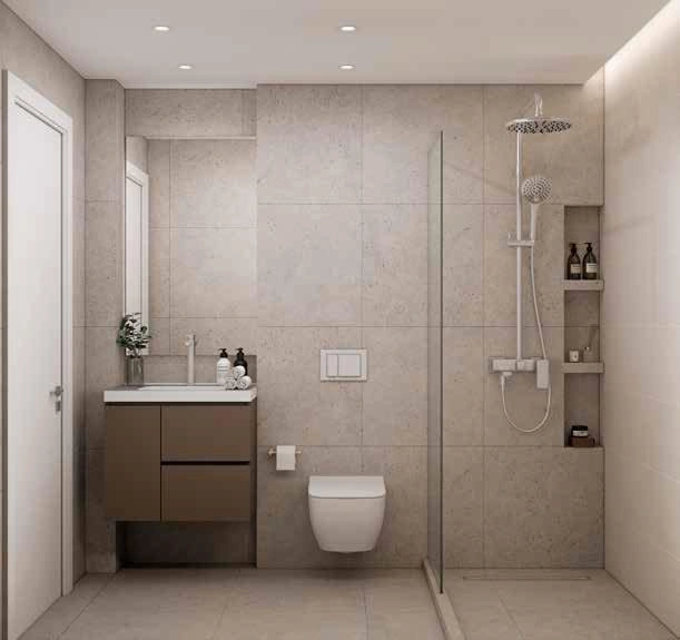 Apartments in a residential complex in Attica, Greece