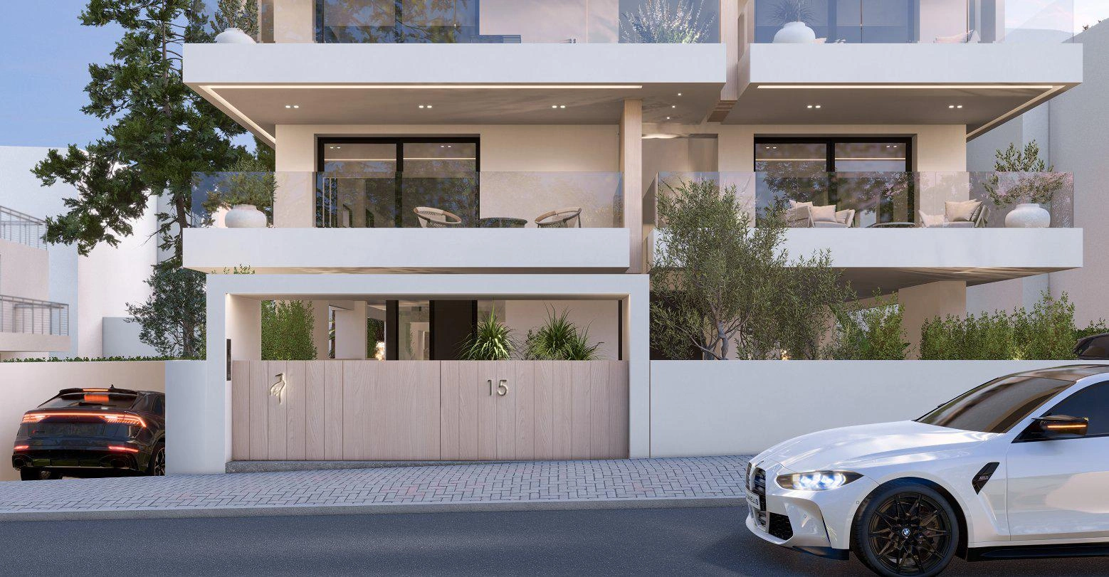 Apartamentos num novo empreendimento residencial na Ática, Grécia