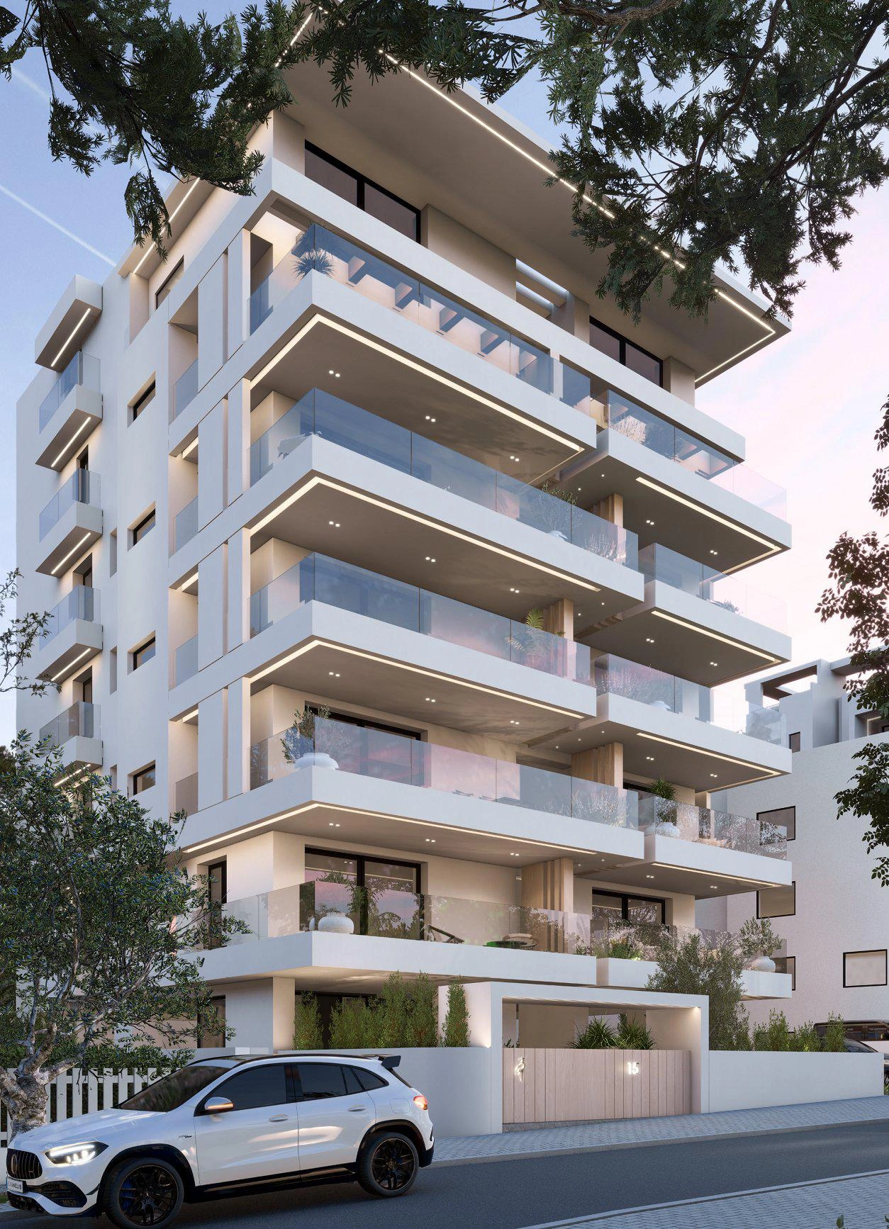 Apartamentos num novo empreendimento residencial na Ática, Grécia