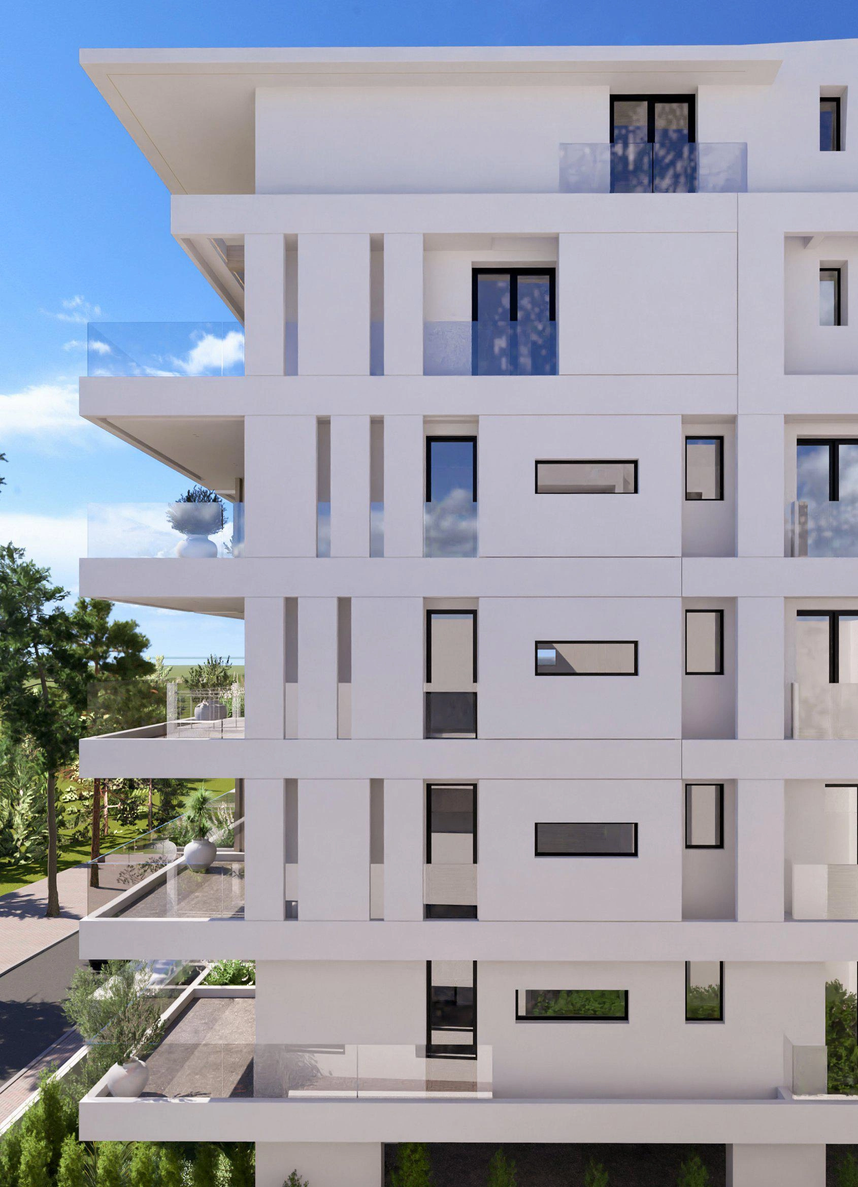 Apartamentos num novo empreendimento residencial na Ática, Grécia