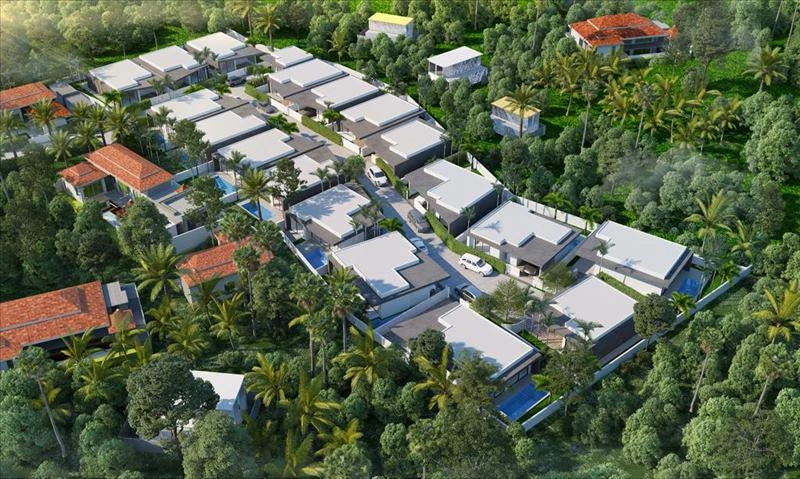 Villas dans une résidence fermée à Phuket, Thaïlande