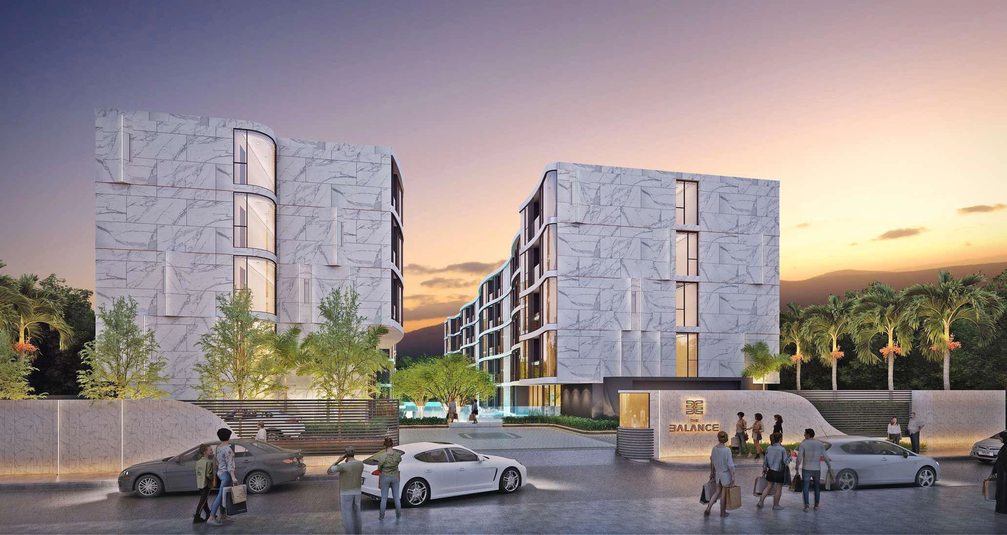 شقق في مجمع سكني حديث في بوكيت، تايلاند