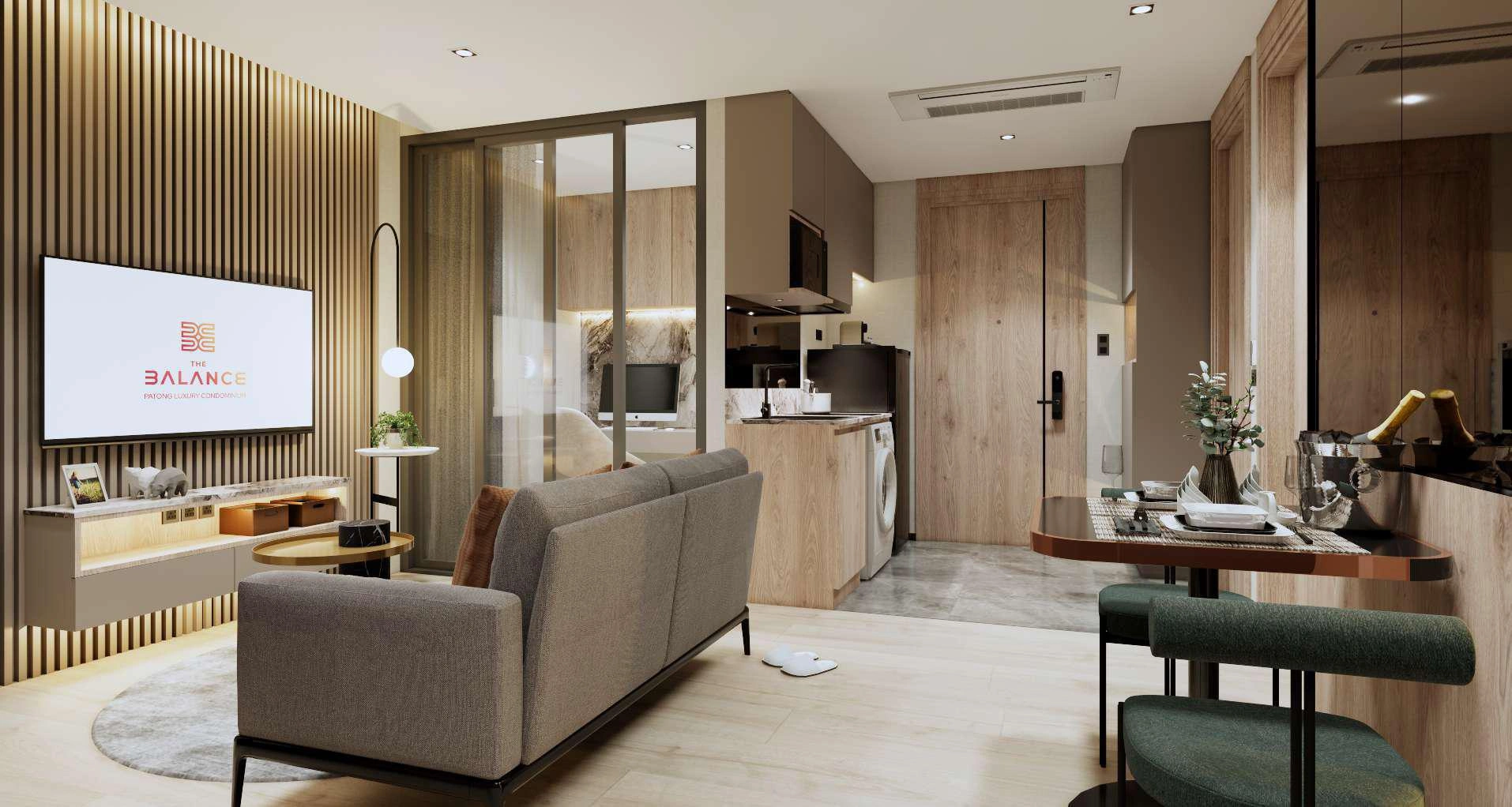 شقق في مجمع سكني حديث في بوكيت، تايلاند