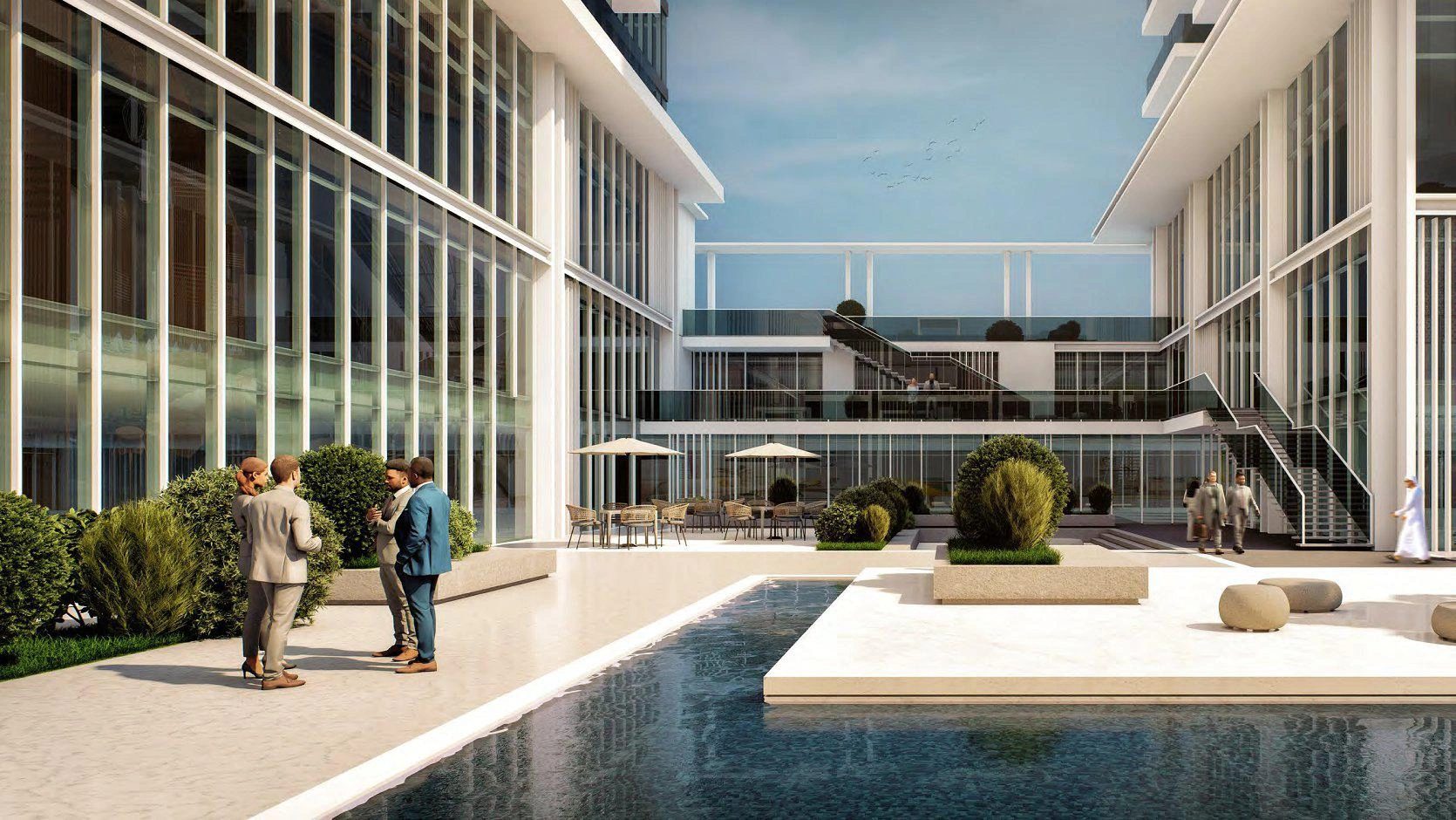 Avenue Park Towers के अपार्टमेंट्स, संयुक्त अरब अमीरात, दुबई