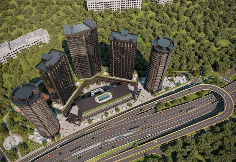 Apartments in a mixed-use project in Kadıköy, Istanbul, Turkiye