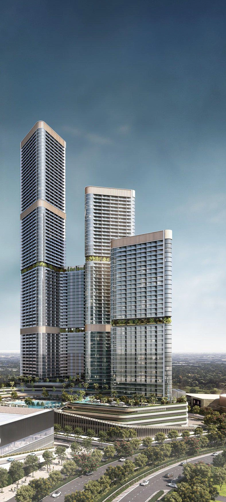 Skyvue Solair अपार्टमेंट्स — दुबई, संयुक्त अरब अमीरात