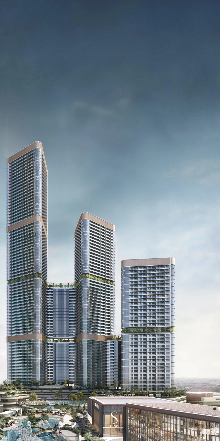 Skyvue Solair अपार्टमेंट्स — दुबई, संयुक्त अरब अमीरात