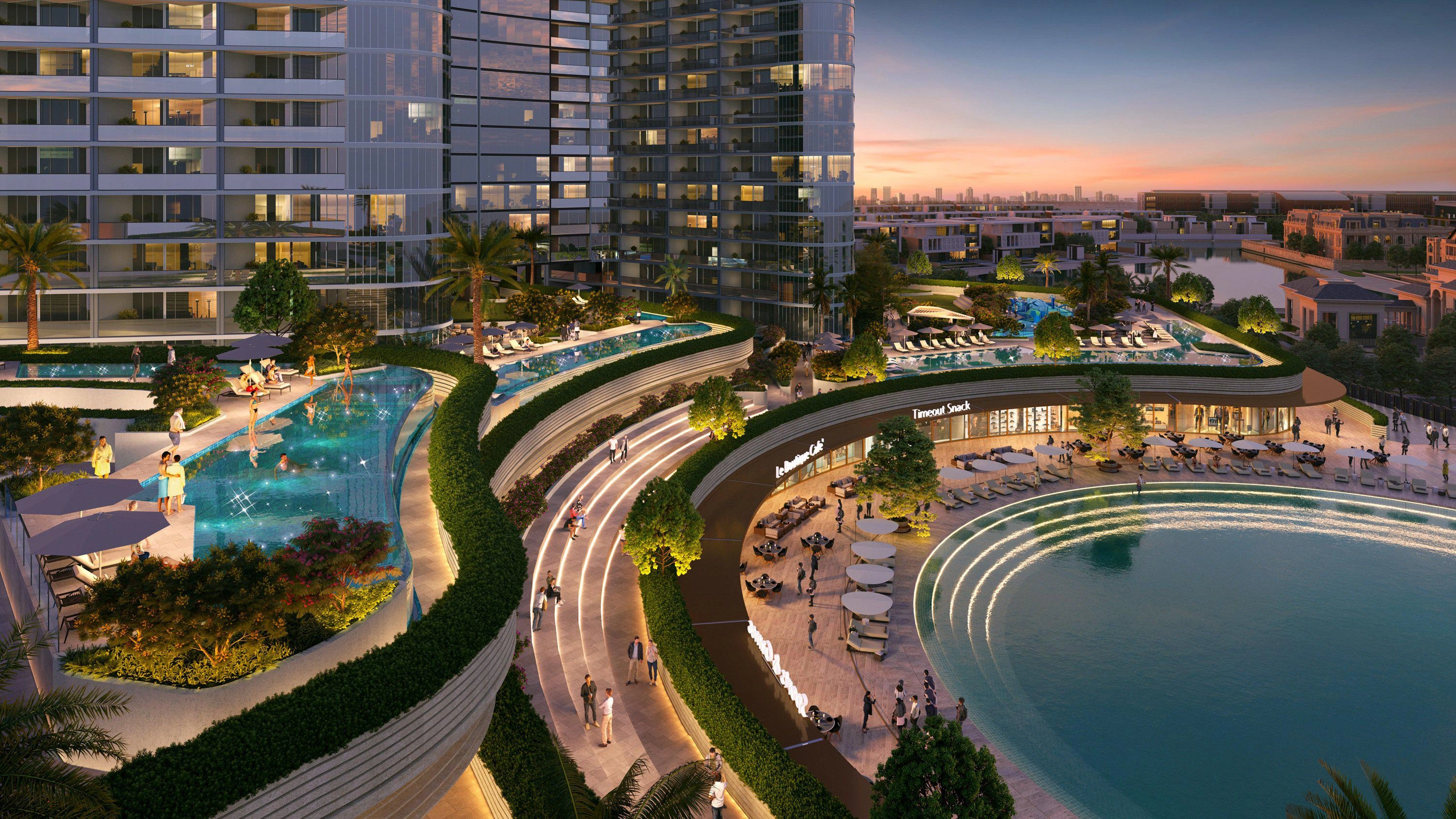 Skyvue Solair अपार्टमेंट्स — दुबई, संयुक्त अरब अमीरात