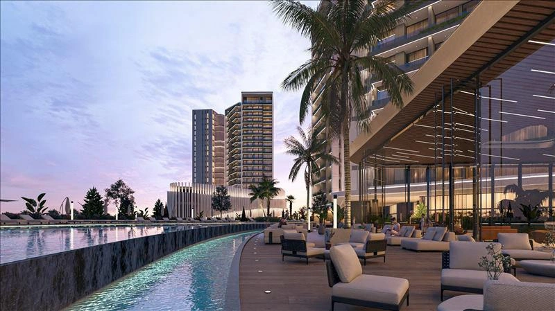 آپارتمانهایی در مجتمع چندمنظوره در لارناکا، قبرس