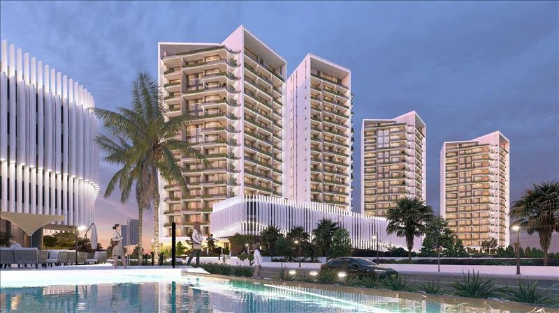 آپارتمانهایی در مجتمع چندمنظوره در لارناکا، قبرس