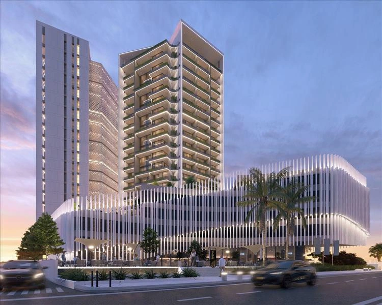 آپارتمانهایی در مجتمع چندمنظوره در لارناکا، قبرس