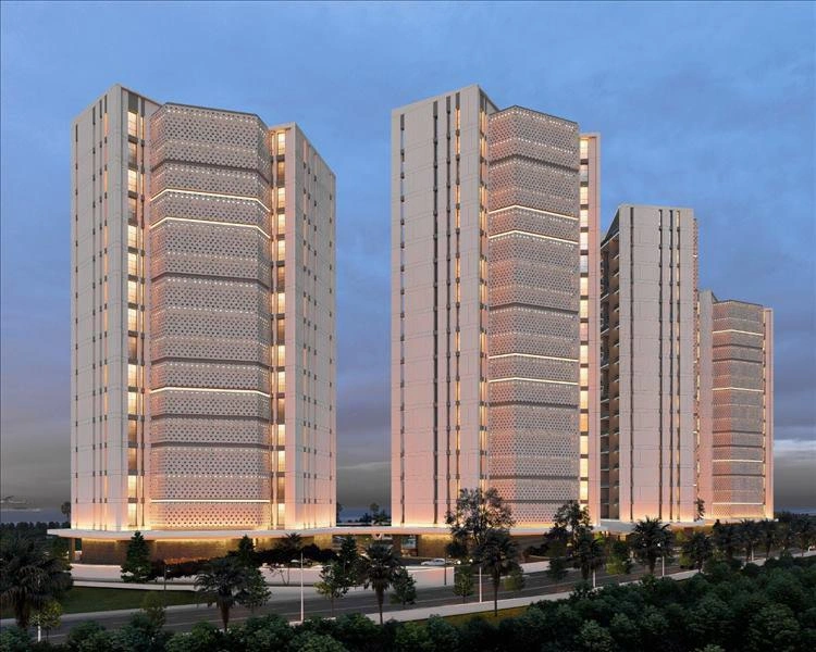 آپارتمانهایی در مجتمع چندمنظوره در لارناکا، قبرس