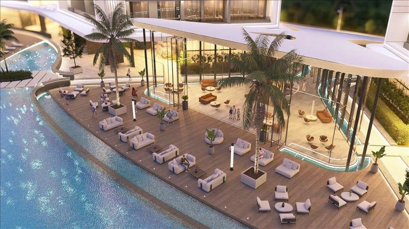 آپارتمانهایی در مجتمع چندمنظوره در لارناکا، قبرس