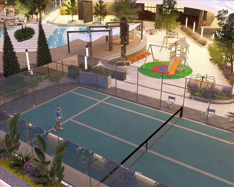 آپارتمانهایی در مجتمع چندمنظوره در لارناکا، قبرس