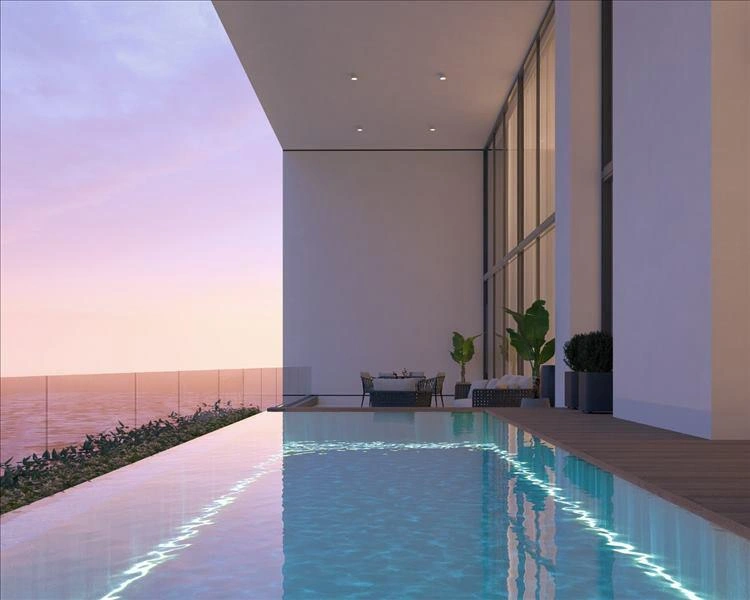 آپارتمانهایی در مجتمع چندمنظوره در لارناکا، قبرس