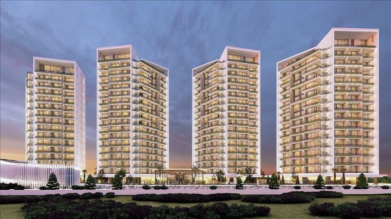 آپارتمانهایی در مجتمع چندمنظوره در لارناکا، قبرس