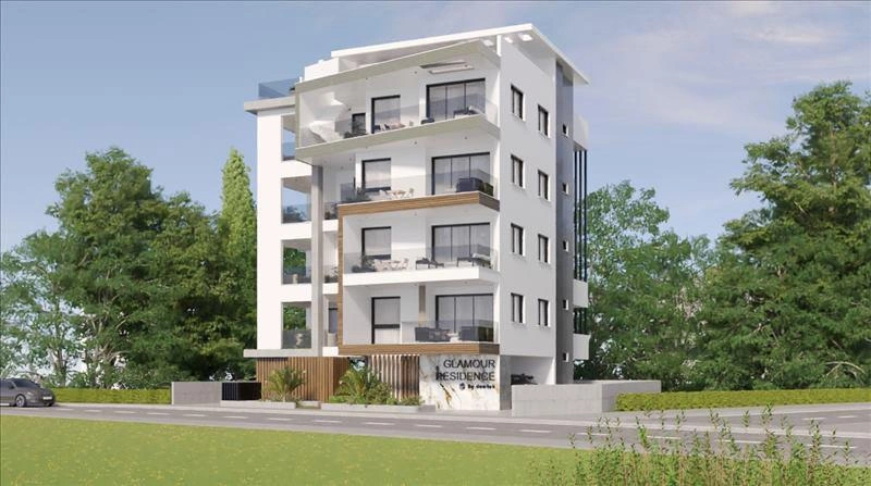 آپارتمانها در مجتمع مسکونی مدرن در لارناکا، قبرس