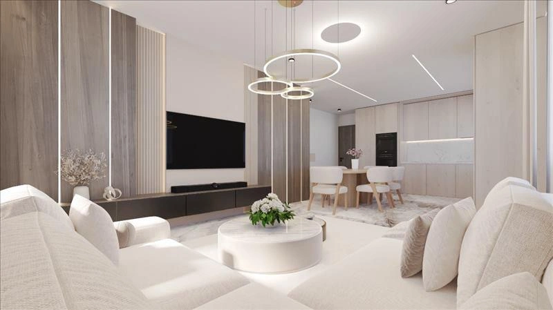 آپارتمانها در مجتمع مسکونی مدرن در لارناکا، قبرس