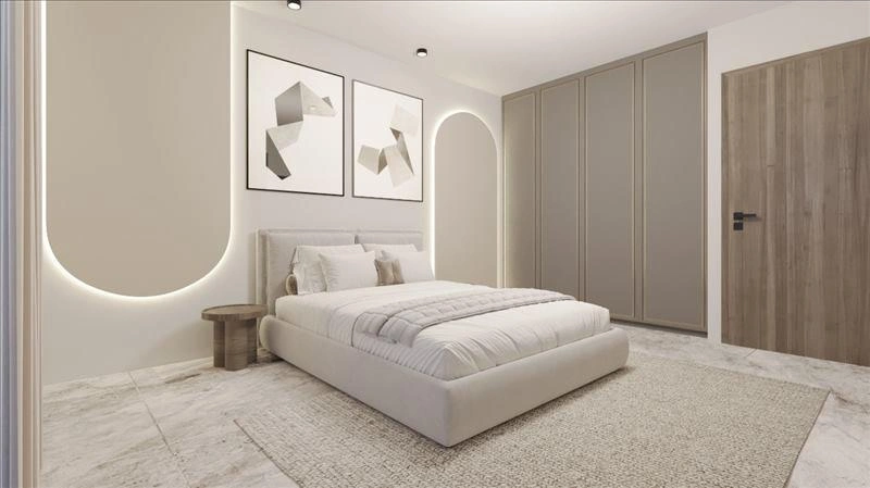 آپارتمانها در مجتمع مسکونی مدرن در لارناکا، قبرس