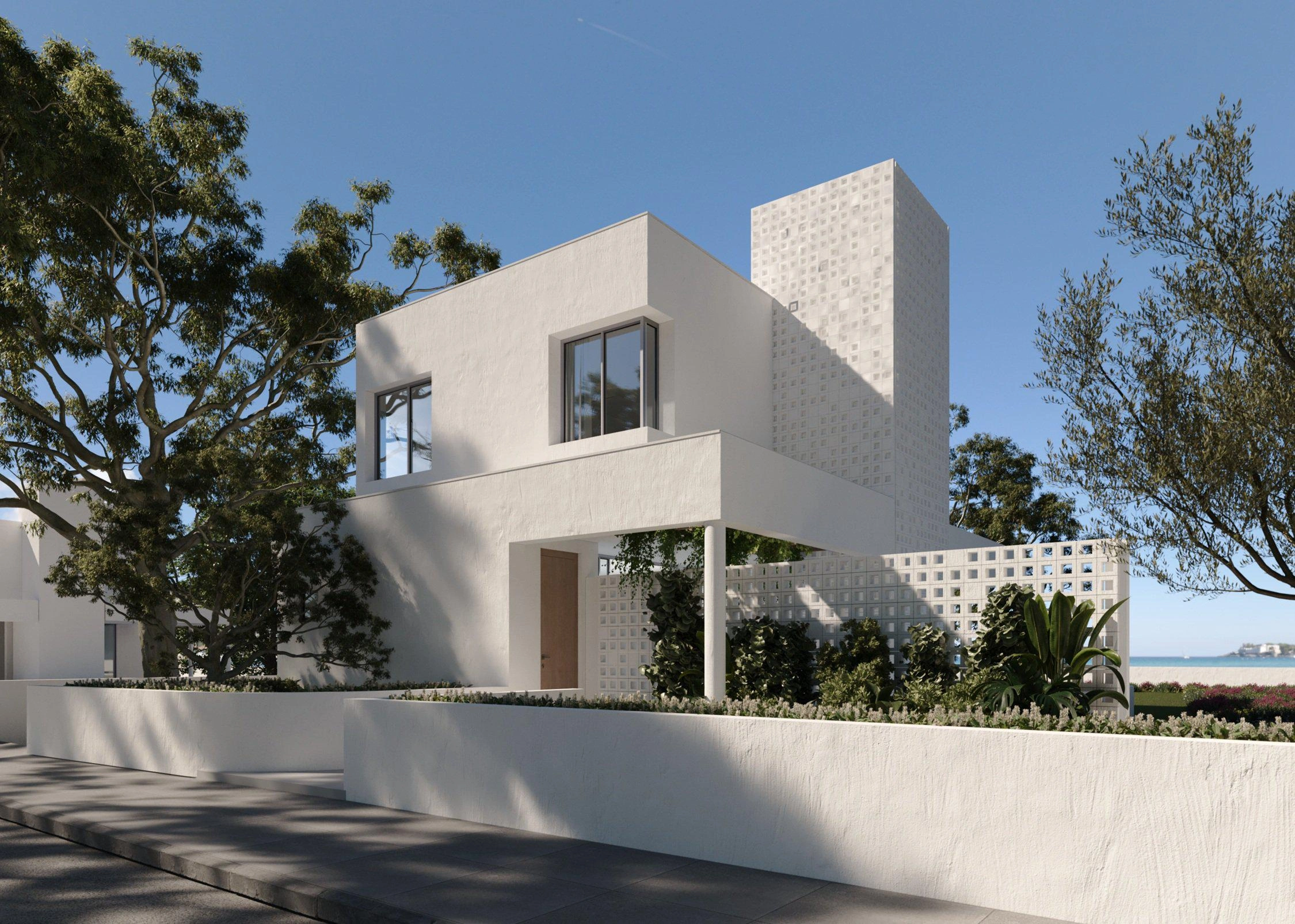 Ville in un nuovo complesso residenziale a Larnaca, Cipro