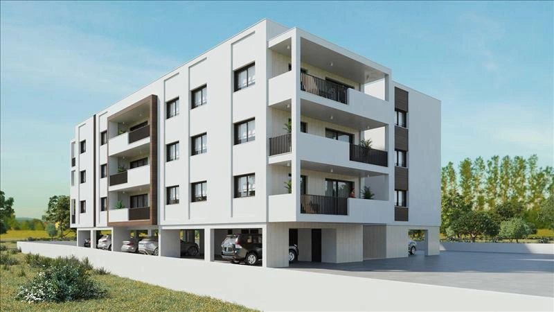 Apartments in a modern residential complex in Larnaca, Cyprus