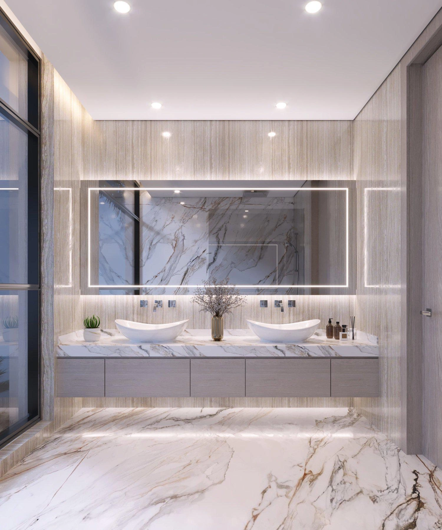 Jacob & Co. Beachfront Living 别墅,阿联酋 · 阿布扎比